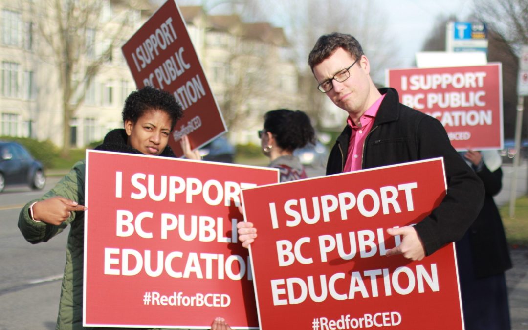 Support for Public Education & BCTF Bargaining Team