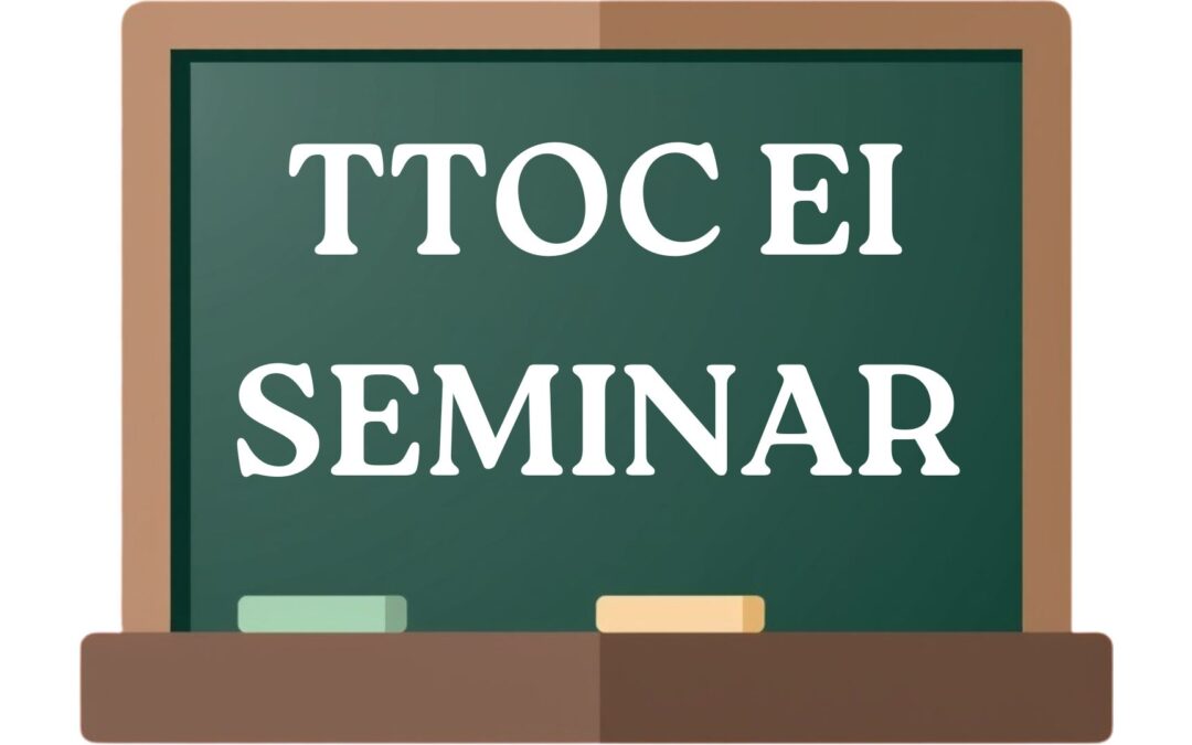 TTOC EI Seminar – June 9, 2026